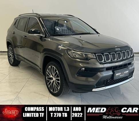 JEEP COMPASS 1.3 T270 TURBO FLEX LIMITED AT6 JEEP COMPASS 1.3 T270 TURBO FLEX LIMITED AT6